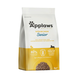 Home applaws getreidefreies katzentrockenfutter mit huhn für ausgewachsene katzen senior, natürlich und vollwertig (2kg packung)